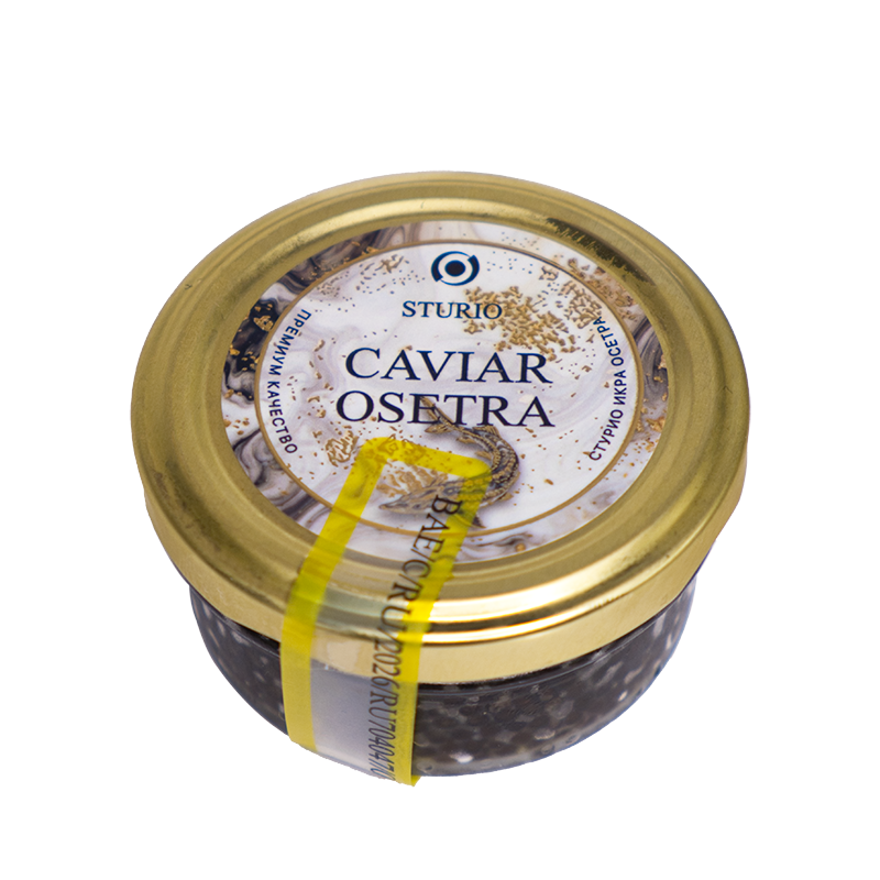 Икра черная осетра 1шт*50гр