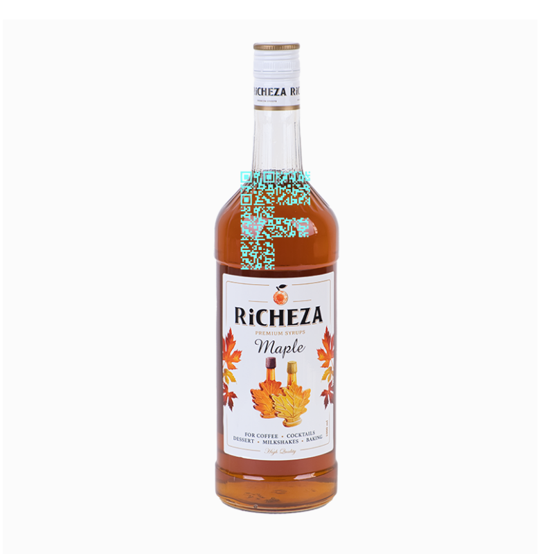 Сироп RICHEZA Кленовый, стекло, (1 х1л) кор х6шт