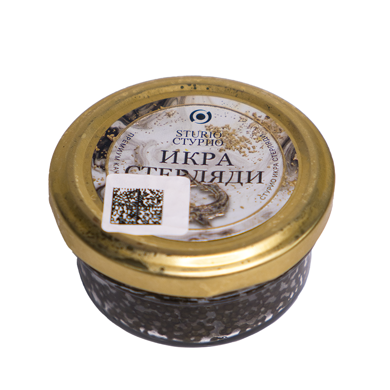 Икра черная стерлядь 1шт*50гр