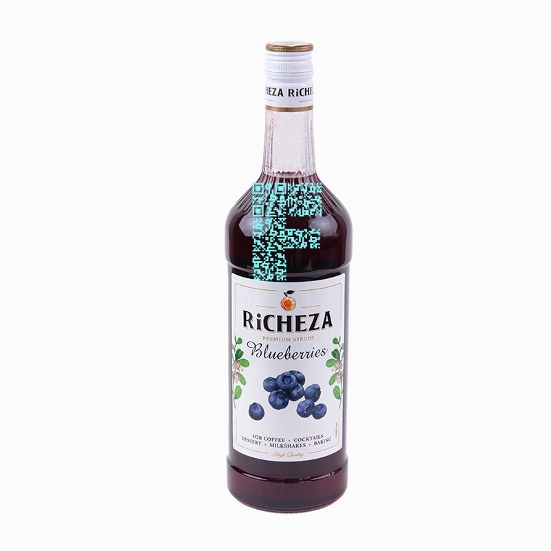 Сироп RICHEZA Черника, стекло, (1 х1л) кор х6шт