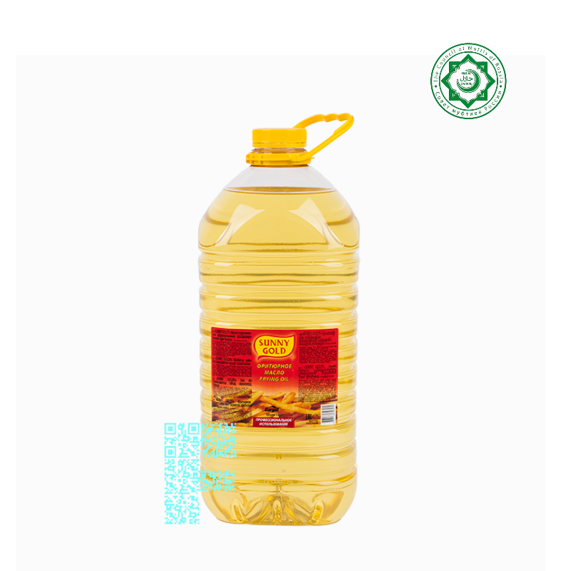 Масло фритюрное "SUNNY GOLD" 5л, кор х3шт, халяль
