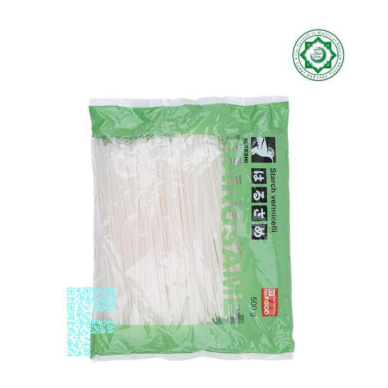 Вермишель крахмальная Харусаме "Kekeshi" резаная (1шт х500гр) Китай, кор х30шт, RF